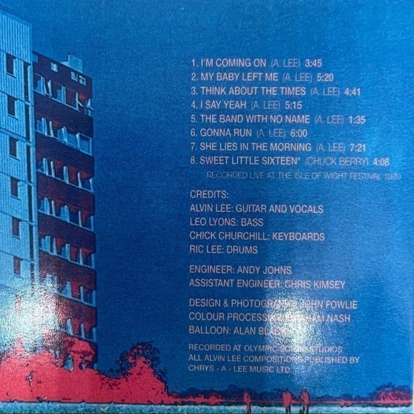 EUC-TEN Years After-Original 3CD Box Set-Original Albums in Mini LP Sleeves-Rare - Picture 14 of 16